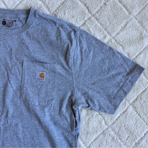 Carhartt | Loose Fit Heavyweight Short-Sleeve Pocket T-Shirt | Size Medium - Picture 5 of 10